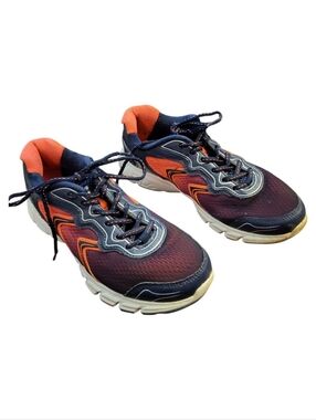 Fila Women's Stellaray Running Shoes in Blue and Orange - Size 8